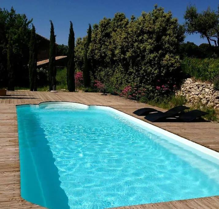 Mas Des Bergines, Au Milieu Des Vignes Villa Vacqueyras Exteriör bild